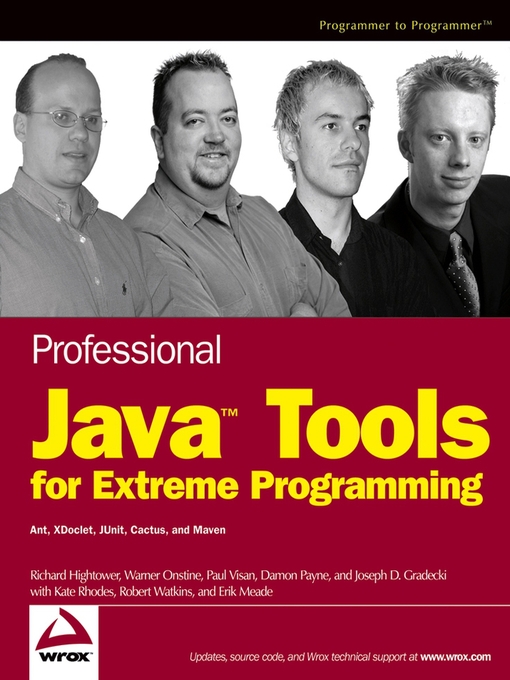 Cover image for Professional Java Tools for Extreme Programming